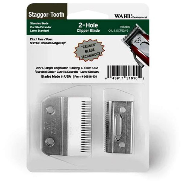Wahl tete Staggertooth tondeuse Magic clip